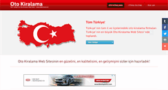 Desktop Screenshot of otokiralama.ws