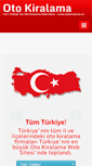 Mobile Screenshot of otokiralama.ws