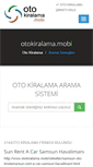 Mobile Screenshot of otokiralama.mobi